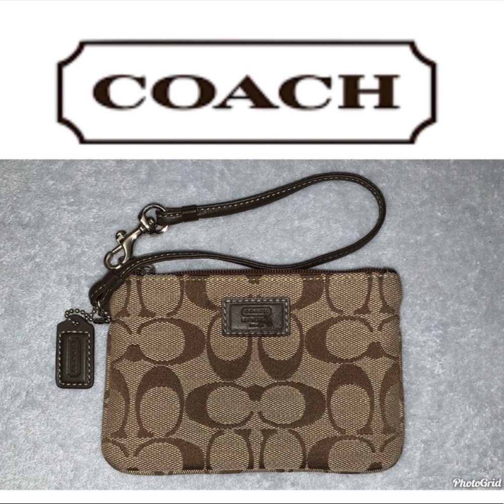 Coach Mini Wristlet/ Coin Purse